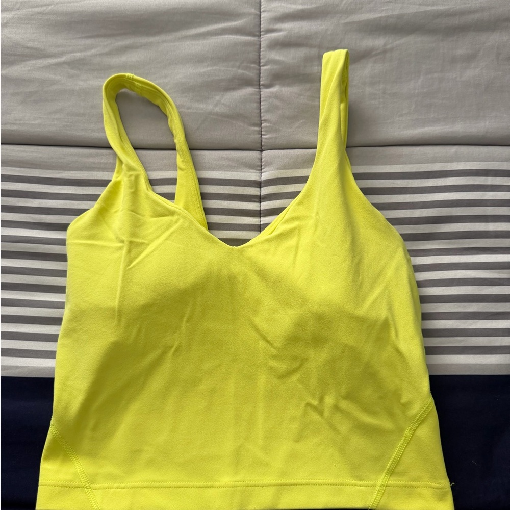 Lululemon Women’s Bright Yellow Tankini Top
